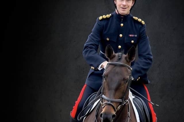 The late Adam Betts, who served 22 years with the Household Cavalry, pictured during his army service