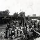 The old Melton lido in 1930 - locals converged here to swim until Waterfield Leisure Pool was built in 1965