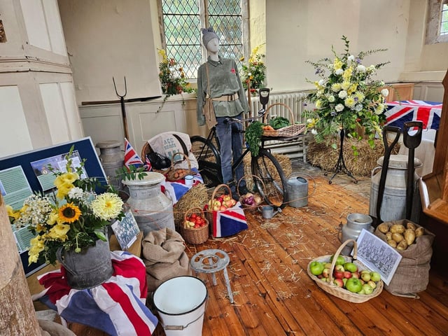 Land Army Girls were celebrated. Photo: S F Bradley