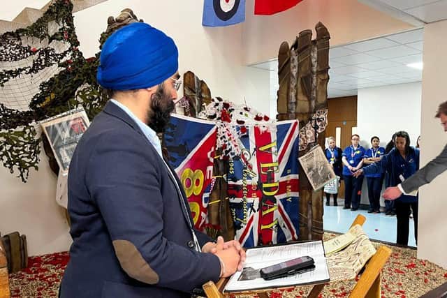 University Hospitals of Leicester NHS Trust (UHL)  commemorating the 80th anniversary of VE Day.
