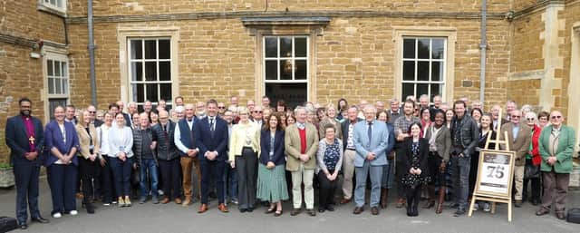 Guests at Brooksby College's 75th anniversary reunion event