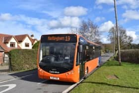 The Centrebus 19 service which will run between Nottingham and Melton Mowbray from November 2
