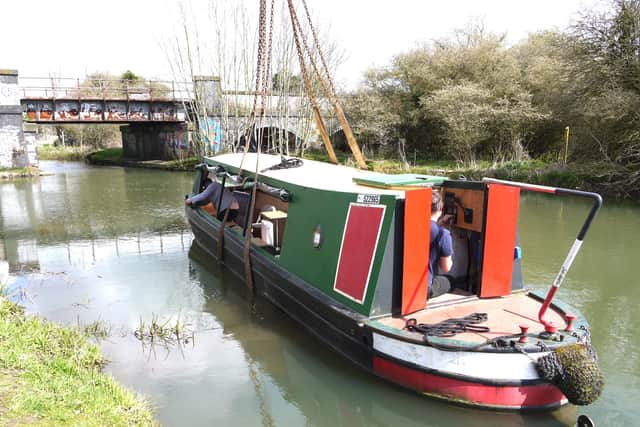 The new trip boat which will offer tours on the Melton Ring and down to Rhubarb Island.