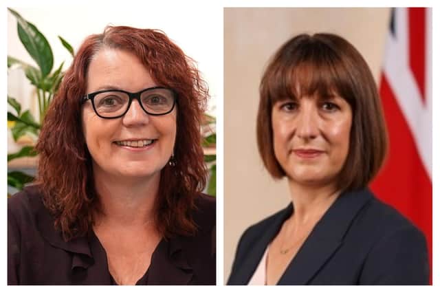 MADMAC founder Amanda Heath (left) and Chancellor Rachel Reeves