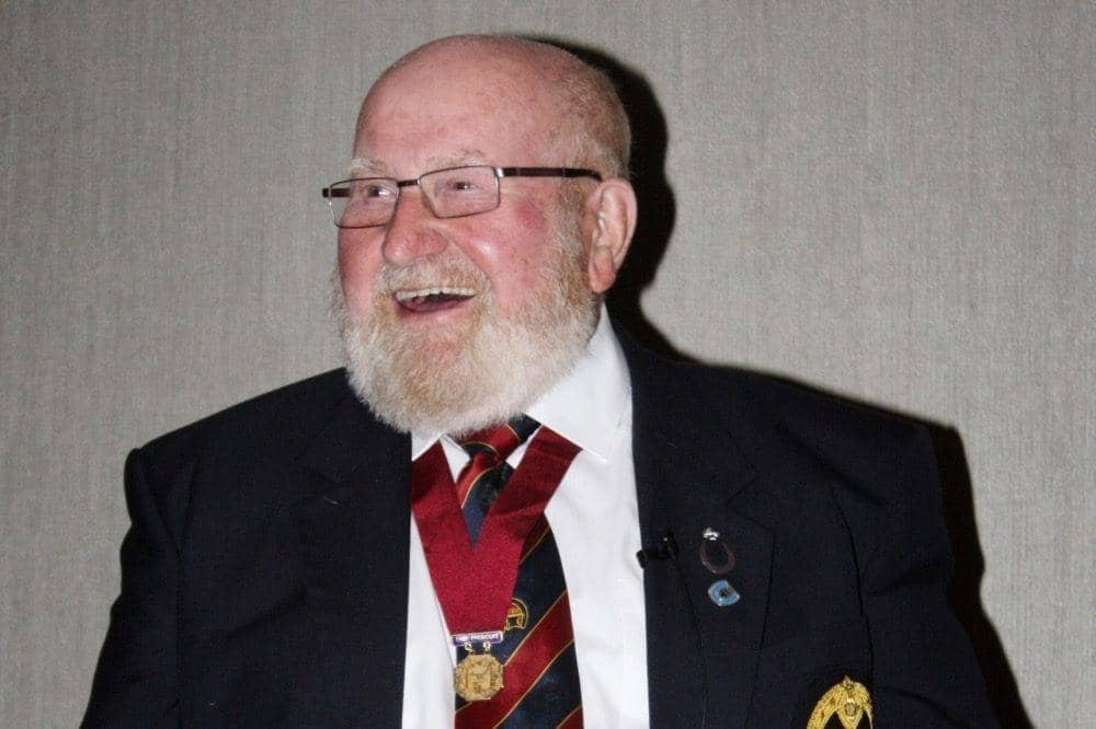 David Gulley, a world renowned farrier who has passed away aged 84