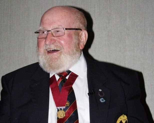 David Gulley, a world renowned farrier who has passed away aged 84