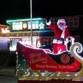 The Melton and District Round Table Santa sleigh tours the borough in a previous year