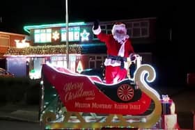 The Melton and District Round Table Santa sleigh tours the borough in a previous year