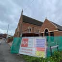 The new community hall being built adjacent to St John The Baptist Catholic Church in Melton Mowbray