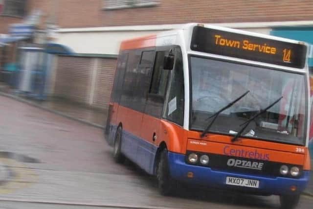 Centrebus operates Melton Mowbray town bus services
