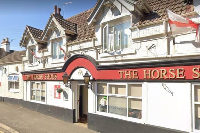 The Horseshoes pub at Asfordby