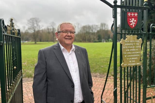 Graham Bett, chair of Melton Mowbray Town Estate