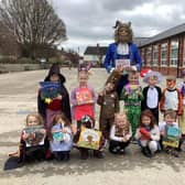 Pupils in fancy dress at Brownlow Primary School during the latest World Book Day celebrations there