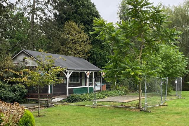 The old pavilion cafe which is to be demolished to make way for a new cafe