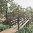 Belvoir Castle's new adventure playground - a computerised image of what it will look like