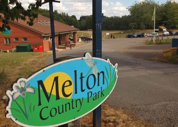 The visitor centre at Melton Country Park