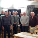 Members of Belvoir Wassailers at their recent AGM