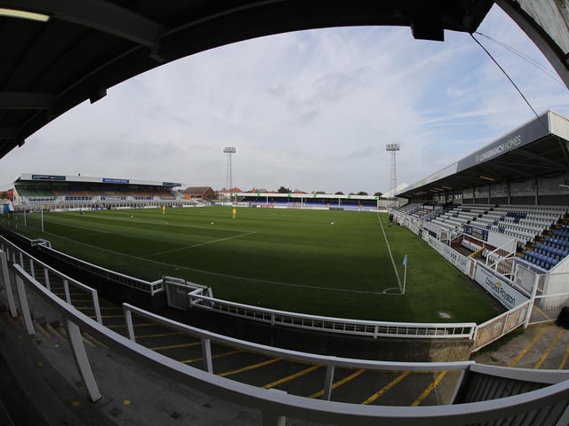 Hartlepool United attract an average crowd of 5,156 - putting them in the top six if league tables were based on crowds.