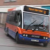 A Centrebus Melton service turns out of Windsor Street