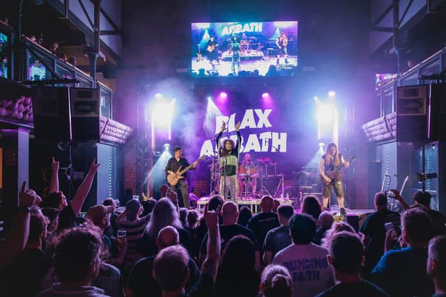 Blax Abbath, a premier tribute to the legendary rock band Black Sabbath and the late Ozzy Osbourne, will headline Melton Mowbray's Hell-oween Fire Fest on October 31