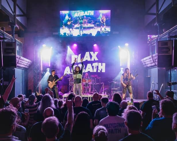 Blax Abbath, a premier tribute to the legendary rock band Black Sabbath and the late Ozzy Osbourne, will headline Melton Mowbray's Hell-oween Fire Fest on October 31