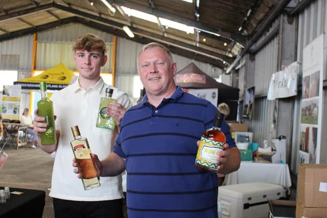 Stallholders at last year's PieFest and SpiritsFest event in Melton