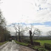 Ratcliffe Road at Thrussington - the scene of a serious road collision IMAGE Google StreetView
