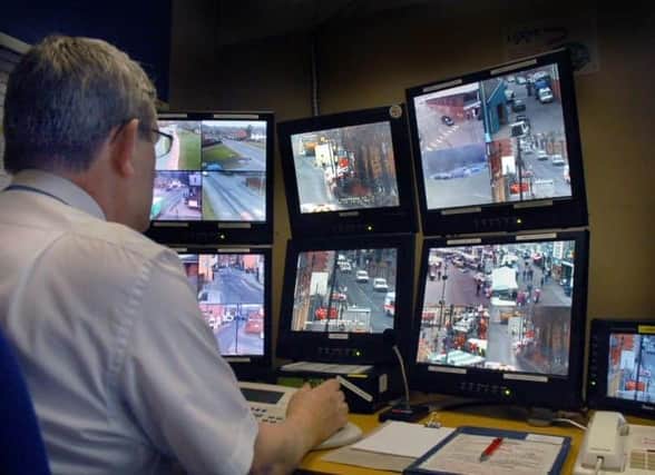 CCTV footage is monitored at Melton police station back in 2016