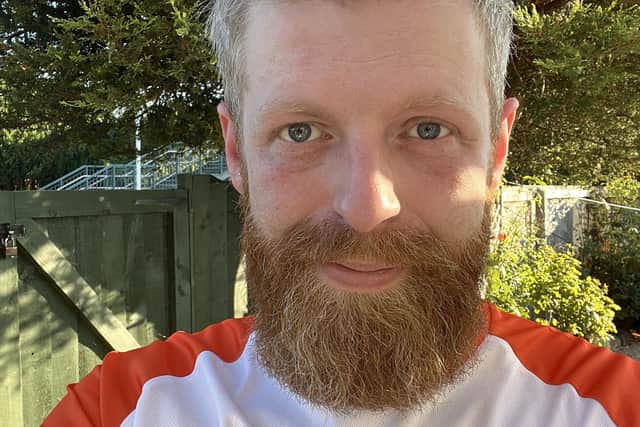 Tom Hallam, who has organised a Vintage Night and is running the London Marathon for Alzheimer’s Research UK