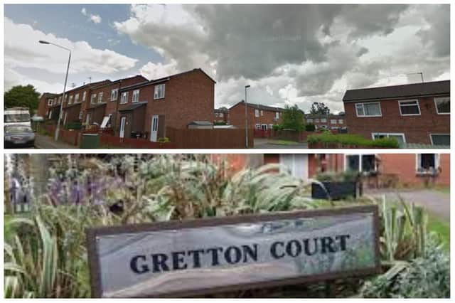 The Fairmead Estate (above) and the Gretton Court extra care scheme, which are both part of Melton Borough Council's housing stock