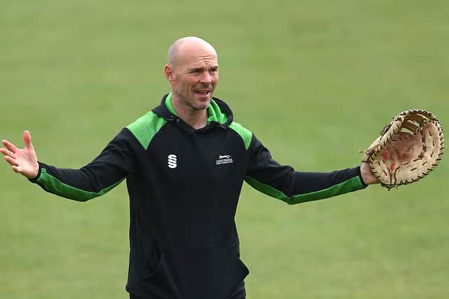 Leicestershire coach Paul Nixon. (Photo by Stu Forster/Getty Images)
