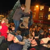 The Melton Christmas lights switch-on back in 2017 - free buses will be put on for this year's switch-on on Friday