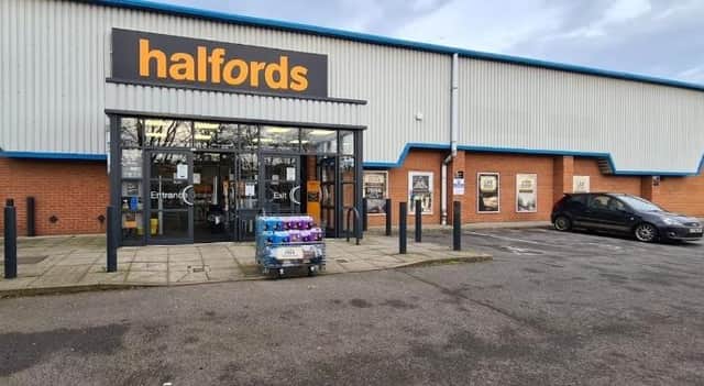 Melton's Halfords store