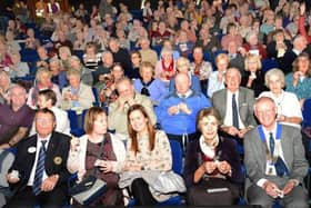 The audience enjoying a previous annual variety concert at Melton Theatre