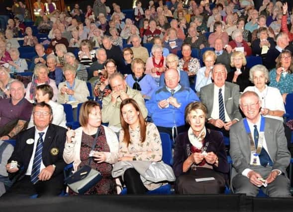 The audience enjoying a previous annual variety concert at Melton Theatre