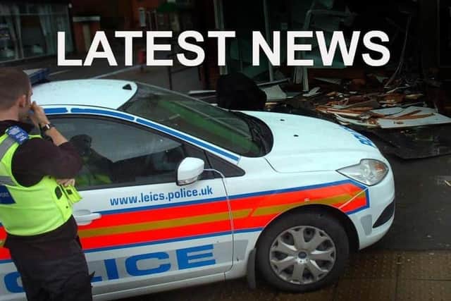 Police were called out to a road collision