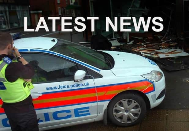 Police were called out to a road collision