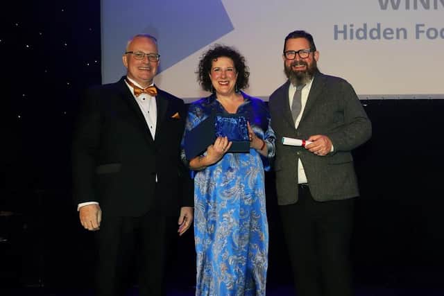 Hidden Food Tours wins Best New Tourism Business at last year's Leicestershire Tourism Awards