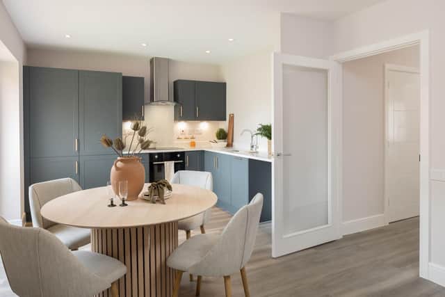 The kitchen at the new show home