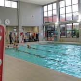 The swimming pool at Waterfield Leisure Centre in Melton