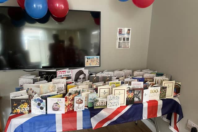 Cards for Melton war hero Bill Larder on his 100th birthday