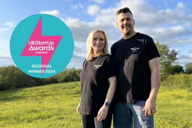 Jo Artherton & Gareth Bright of Woodcote Events Ltd