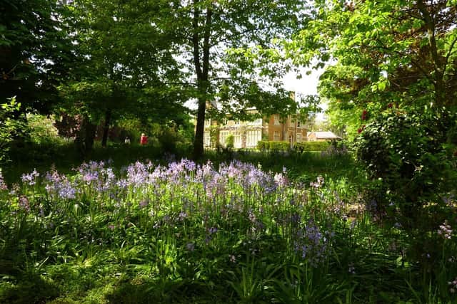 The gardens at Burrough Hall, which are open to the public on Sunday