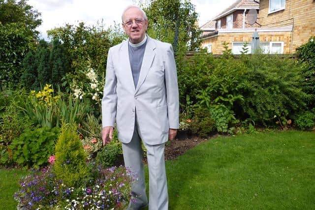 The Rev John Hickling, who has passed away
