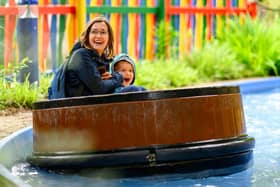 Families at Sundown Adventureland