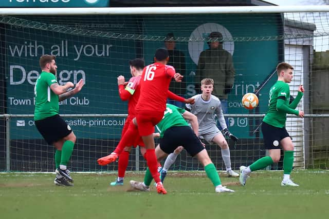 Melton on the attack at Sleaford last weekend. Photo: Steve W Davies Photography.