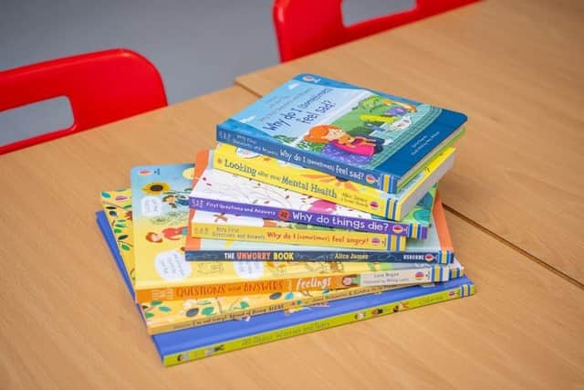 An example of the book bundle donated by Mulberry Homes