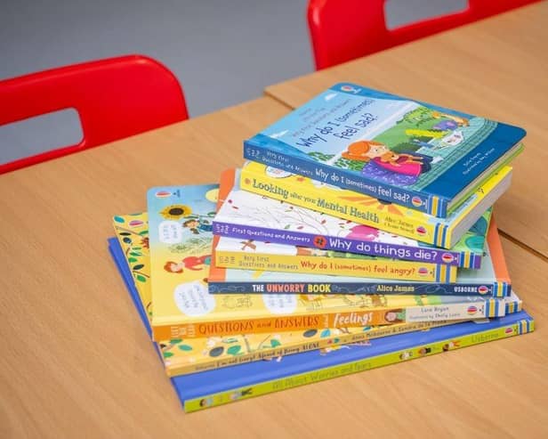 An example of the book bundle donated by Mulberry Homes