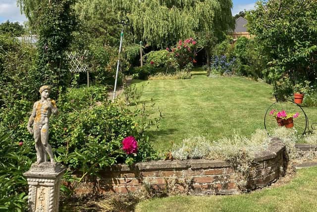 One of the gardens opened for the St John's Church fundraiser