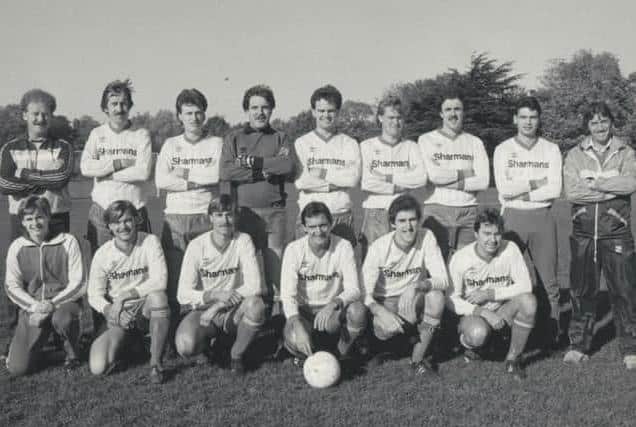Melton Town FC from the early 1990s